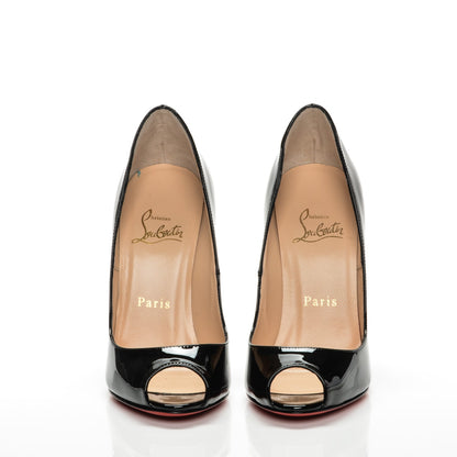 Christian Louboutin Patent Youpi 120 Pumps 35.5 Black 2 of 9