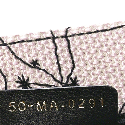 Christian Dior Canvas Embroidered Medium Zodiac Book Tote Latte Multicolor 7 of 10