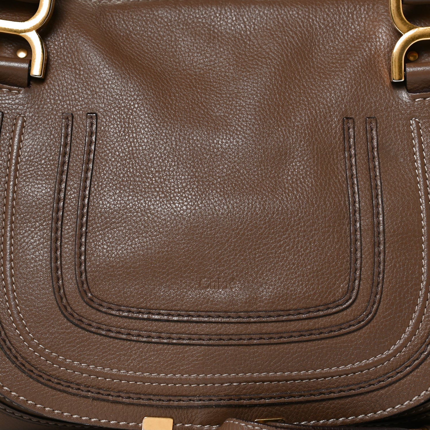 Chloe Calfskin Medium Marcie Satchel Barbour Khaki 8 of 15