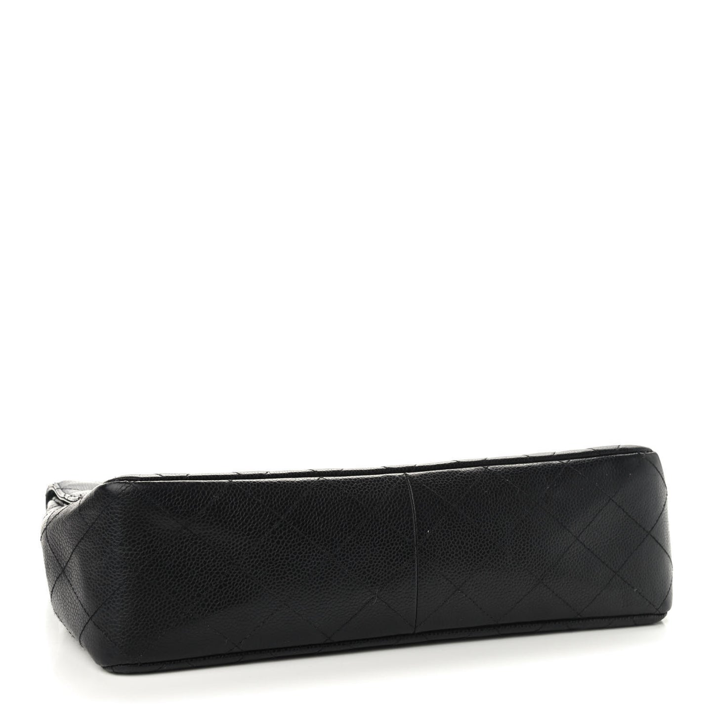 Caviar Quilted Jumbo Single Flap Black
