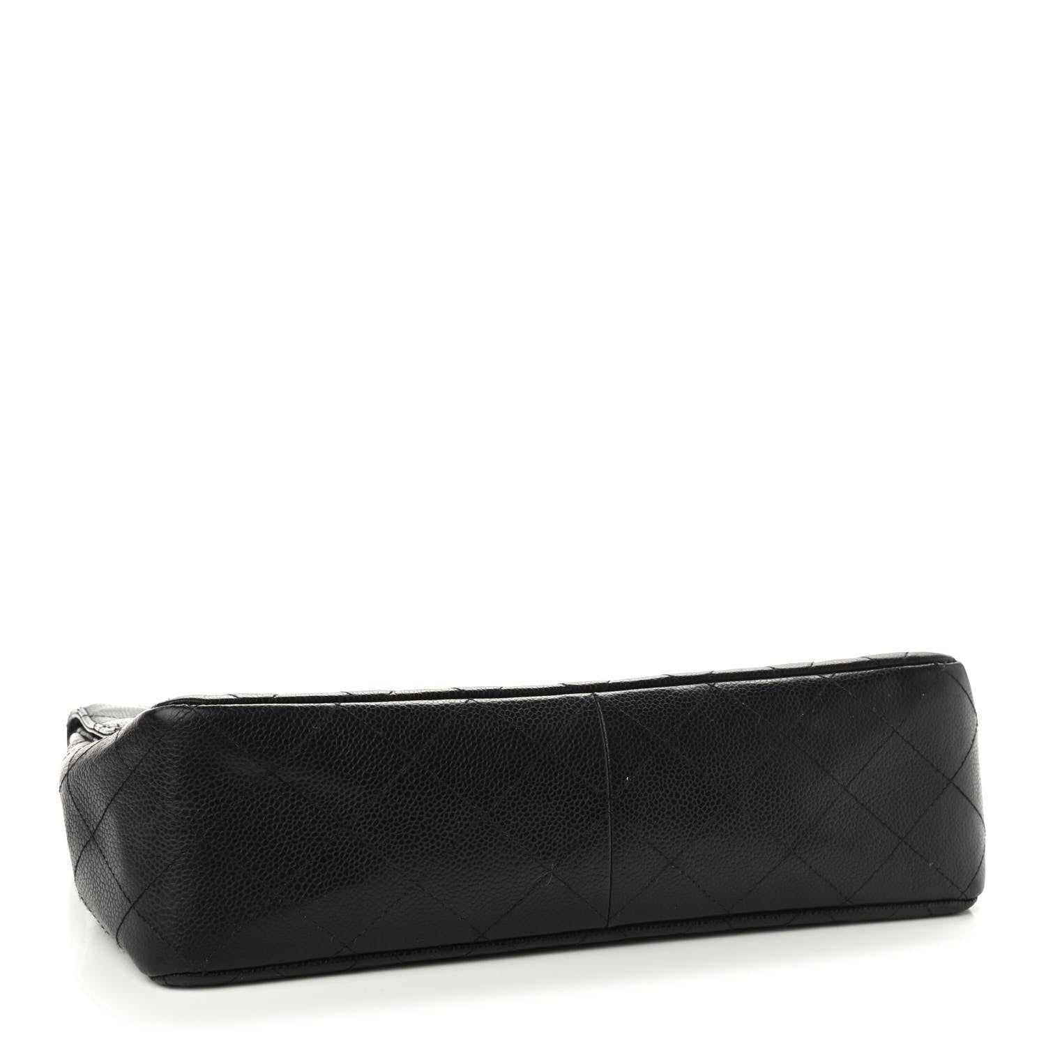 Chanel Caviar Quilted Jumbo Single Flap Black 4 of 16
