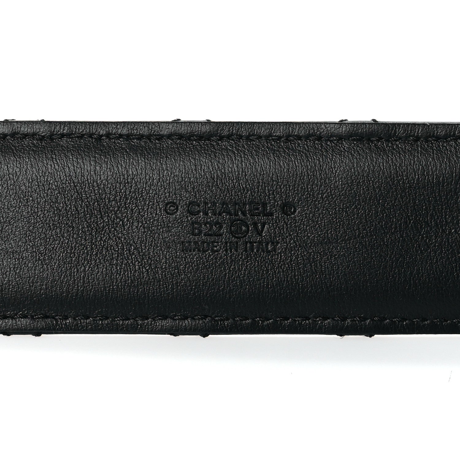 Chanel Lambskin Quilted CC Chain Belt 75 30 Black 4 of 9