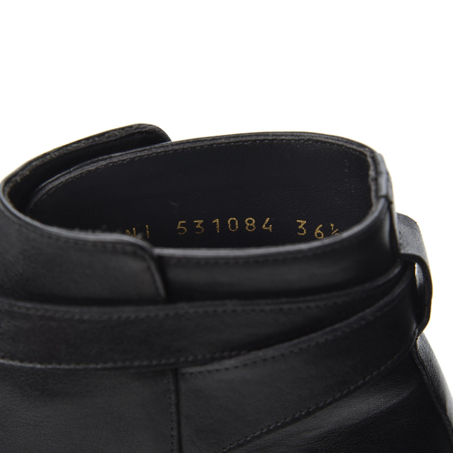Calfskin Women's London 20 Jodhpur Cropped Boots 36.5 Black