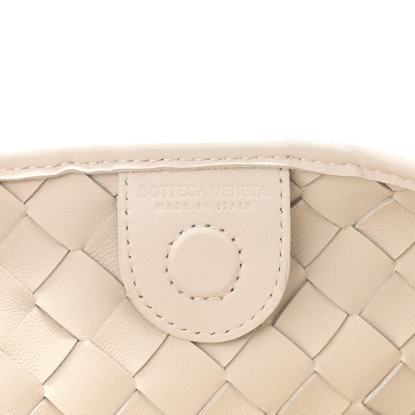 Nappa Intrecciato Sardine Bag Chalk