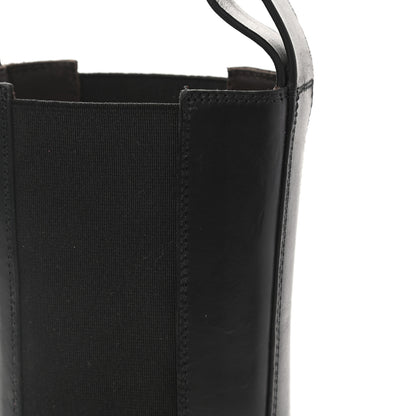 Bottega Veneta Calfskin The Tire Chelsea Boots 36 Black Sea Salt 11 of 11