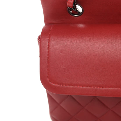 Chanel Lambskin Quilted Medium Double Flap Red 5 of 6