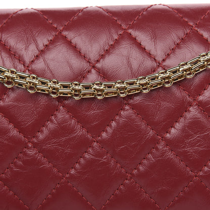 Chanel Aged Calfskin Quilted 2.55 Reissue 226 Flap Red 10 of 10