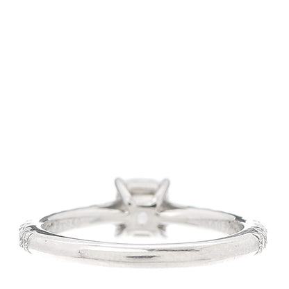Tiffany Platinum Diamond .40ct Cushion Cut Engagement Ring 44 3 3 of 6