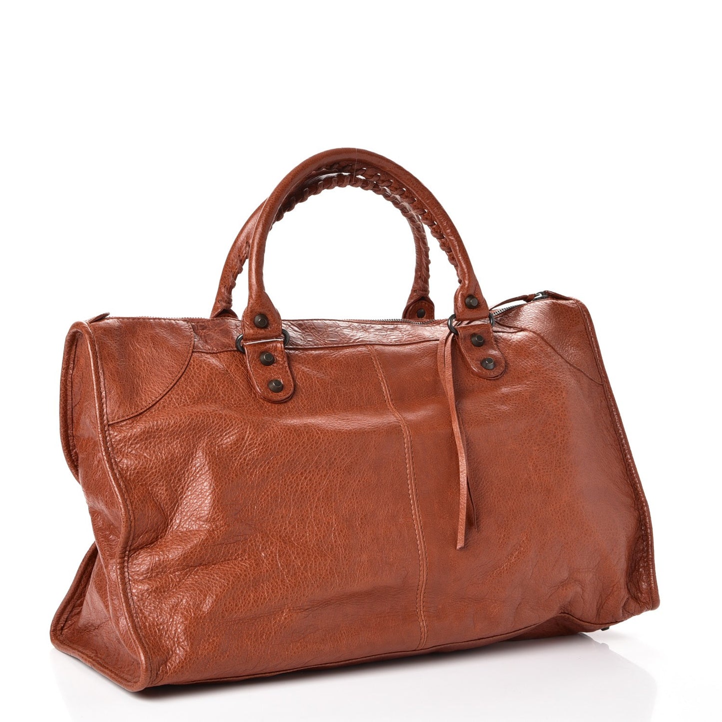 Agneau Classic Hardware Work Orange Brulee