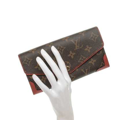 Louis Vuitton Monogram Sarah Retiro Wallet Cherry 2 of 6