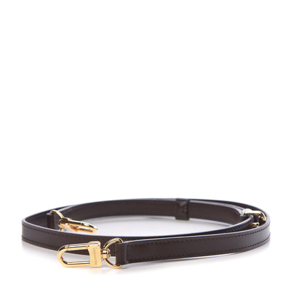 Louis Vuitton Calfskin 16mm Adjustable Shoulder Strap Brown 1 of 5