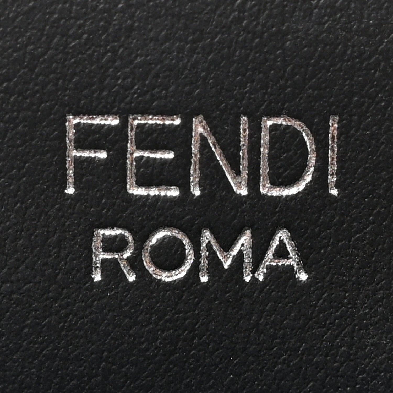 Fendi Vitello Baltico Hypnoteyes Studded Small Dotcom Click Chain Satchel Black 6 of 10