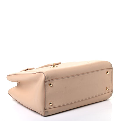 Chanel Grained Calfskin Small Neo Executive Shopper Tote Beige 3 of 4