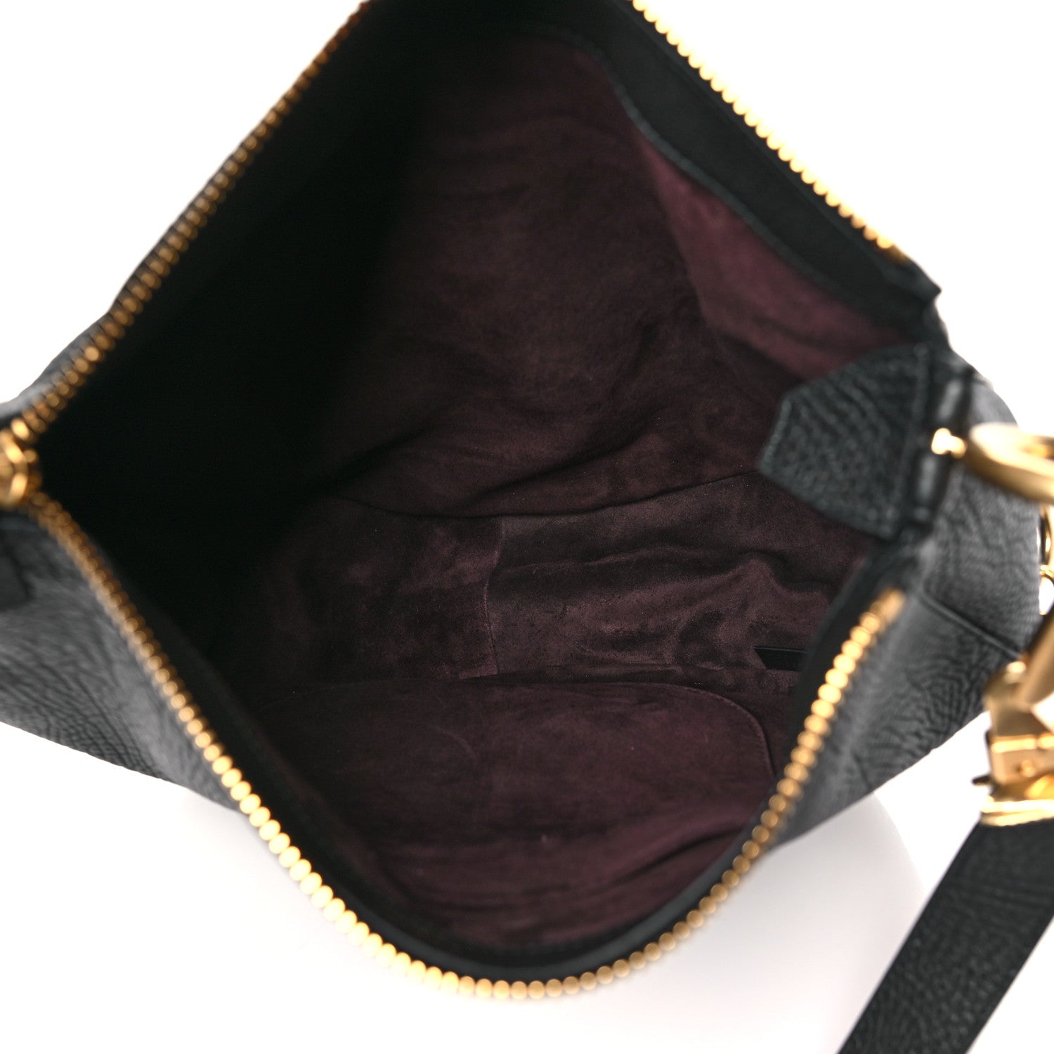 Burberry Grainy Calfskin Medium Knight Bag Black 4 of 8