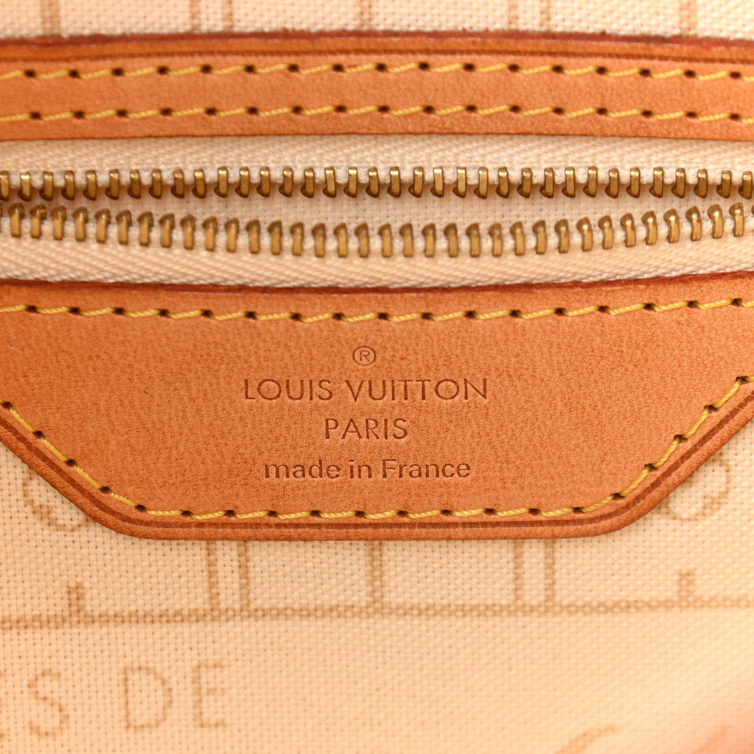 Louis Vuitton Damier Azur Neverfull PM 6 of 10