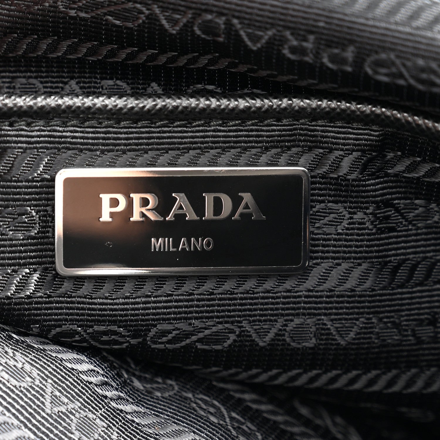 Prada Nylon Vela Large Backpack Black 6 of 10