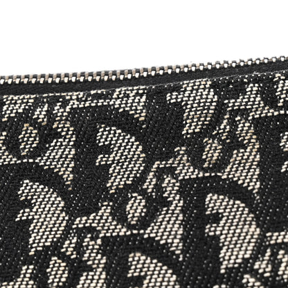 Christian Dior Monogram Mini Saddle Pochette Black 8 of 12