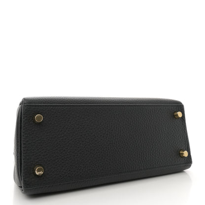 Hermes Togo Kelly Retourne 25 Black 4 of 11