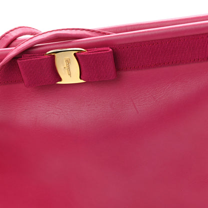 Salvatore Ferragamo Smooth Calfskin Vara Bow Crossbody Pink 17 of 17