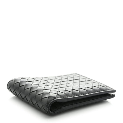 Bottega Veneta Nappa Intrecciato Bi-Fold Wallet Grey 4 of 12