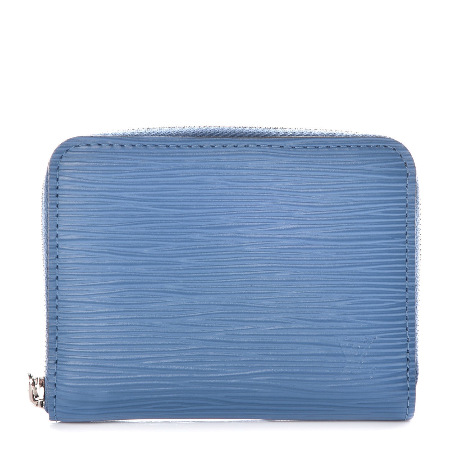 Epi Zippy Coin Purse Blue Jean