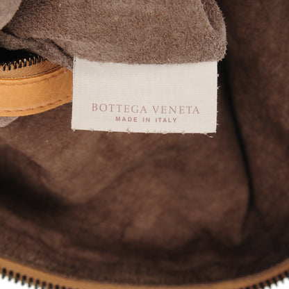 Bottega Veneta Washed Cervo Deerskin Large Hobo Carmel 10 of 11