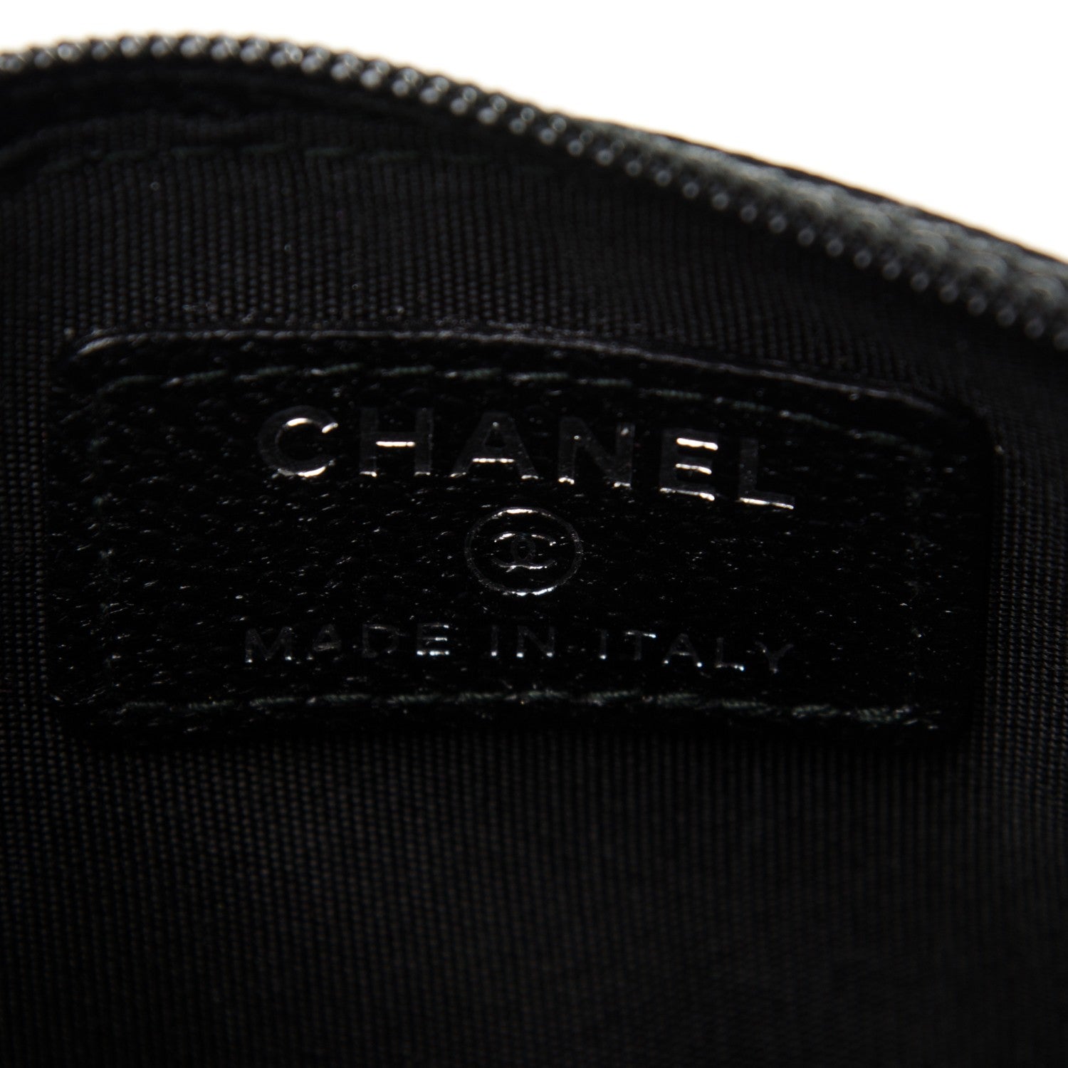 Chanel Caviar Card Holder Black 5 of 6