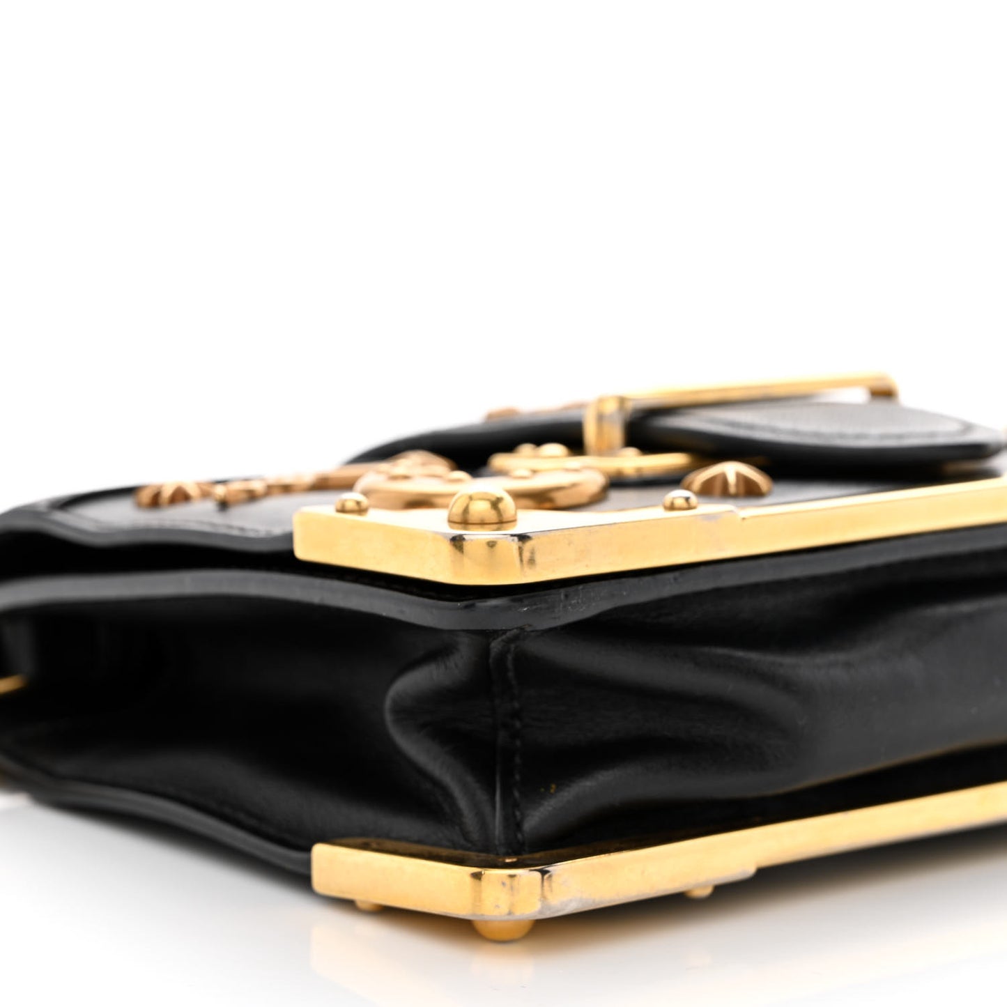 City Calf Saffiano Cahier Astrology Bag Black