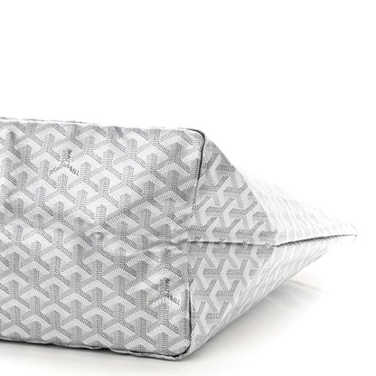 Goyard Goyardine Precious Metals Saint Louis GM Silver 10 of 10