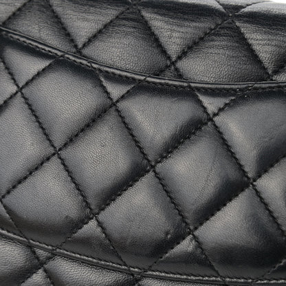 Chanel Lambskin Quilted Wallet On Chain WOC Black 14 of 14