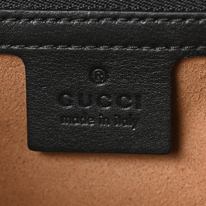 Gucci GG Supreme Monogram Calfskin Medium Padlock Shoulder Bag Beige Black Cuir 6 of 10