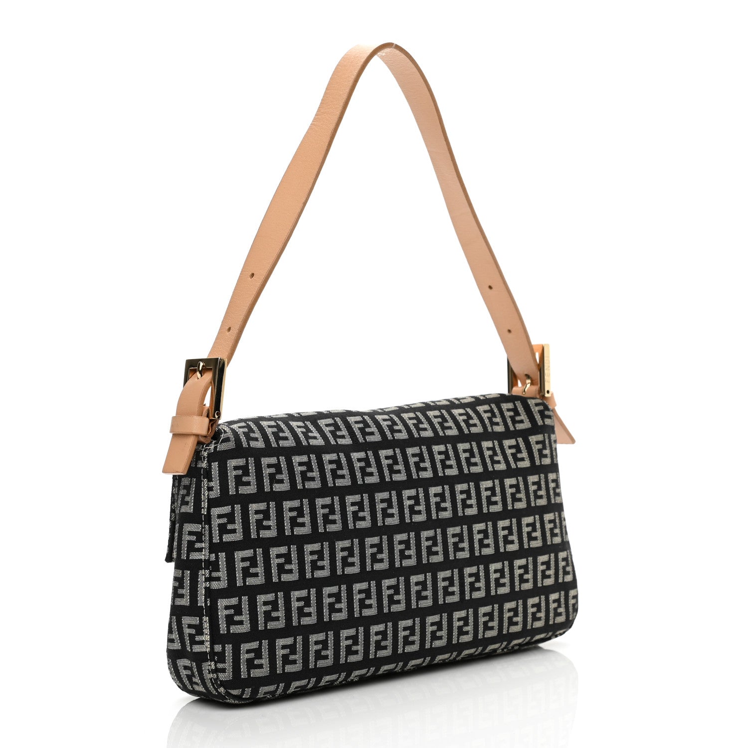 Fendi Zucchino Baguette Tan 3 of 10