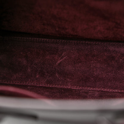 Saint Laurent Calfskin Small Sac De Jour Amarena 14 of 19