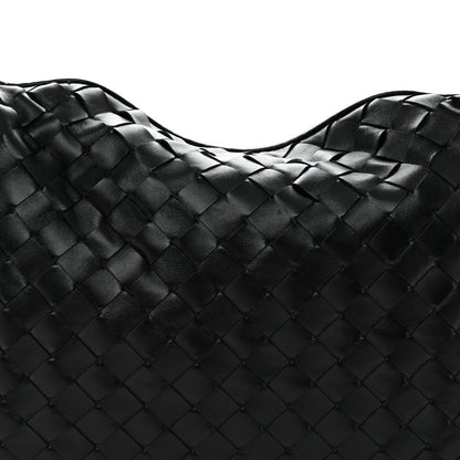 Bottega Veneta Calfskin Intrecciato Small Hop Black 8 of 10