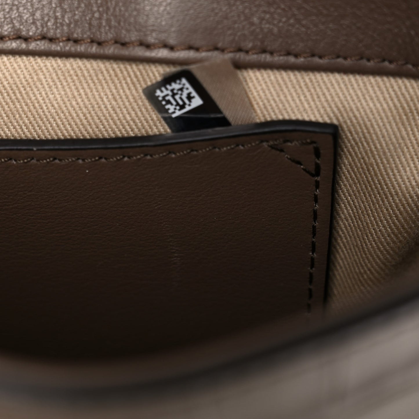 Calfskin Crocodile Embossed Mini C Bag Army Green