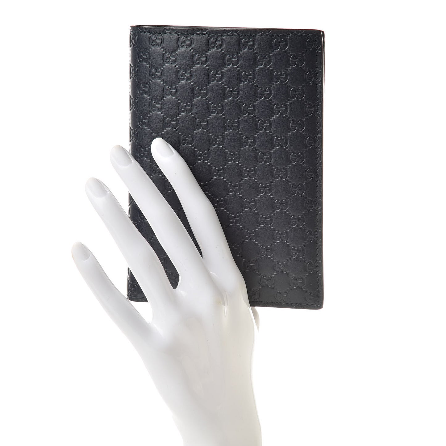 Microguccissima Passport Case Blue
