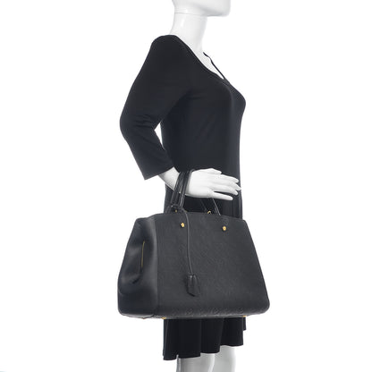 Louis Vuitton Empreinte Montaigne GM Black 3 of 16