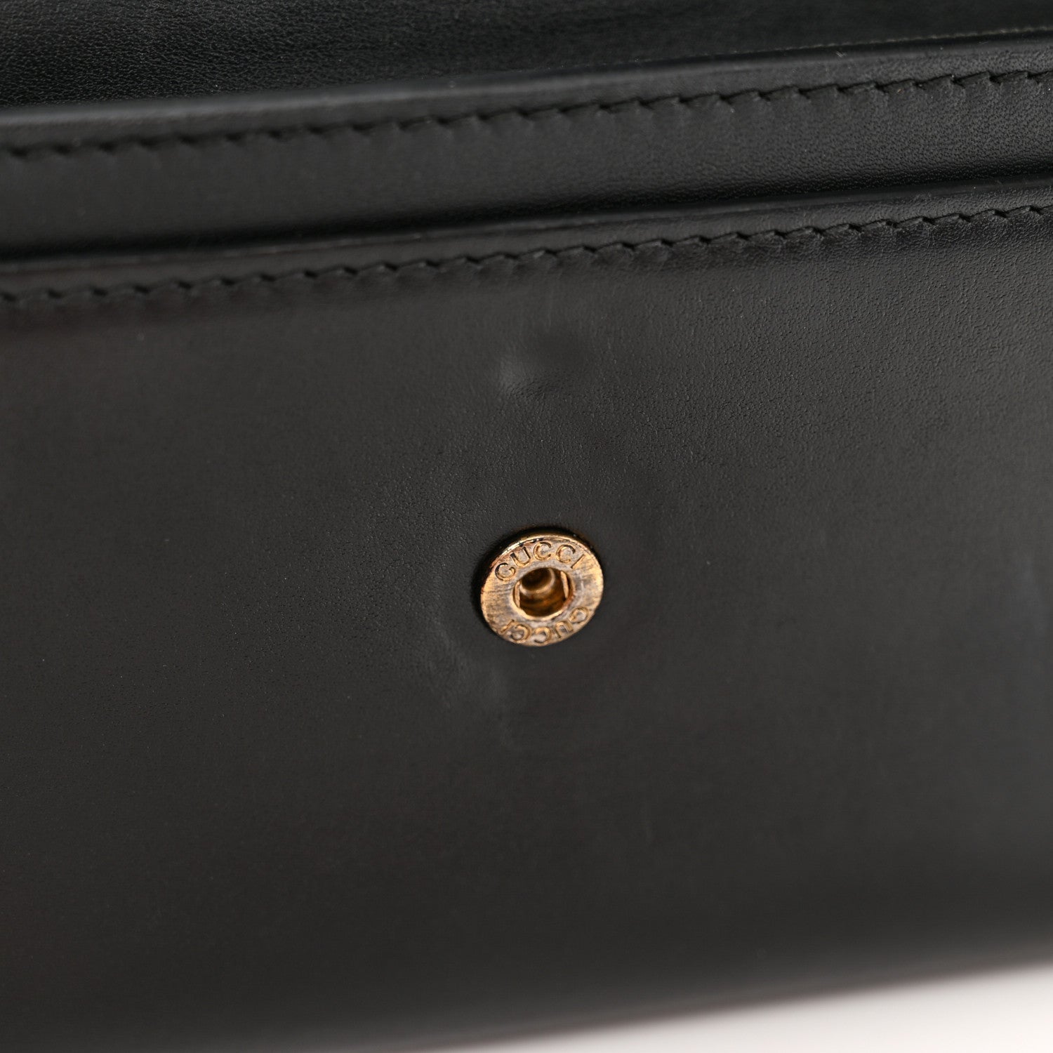 Gucci Calfskin Sylvie Continental Wallet Black 8 of 10