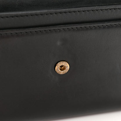 Gucci Calfskin Sylvie Continental Wallet Black 8 of 10
