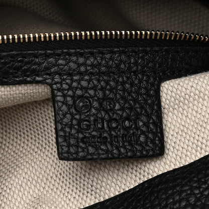 Gucci Pebbled Calfskin Large Soho Hobo Black 6 of 9