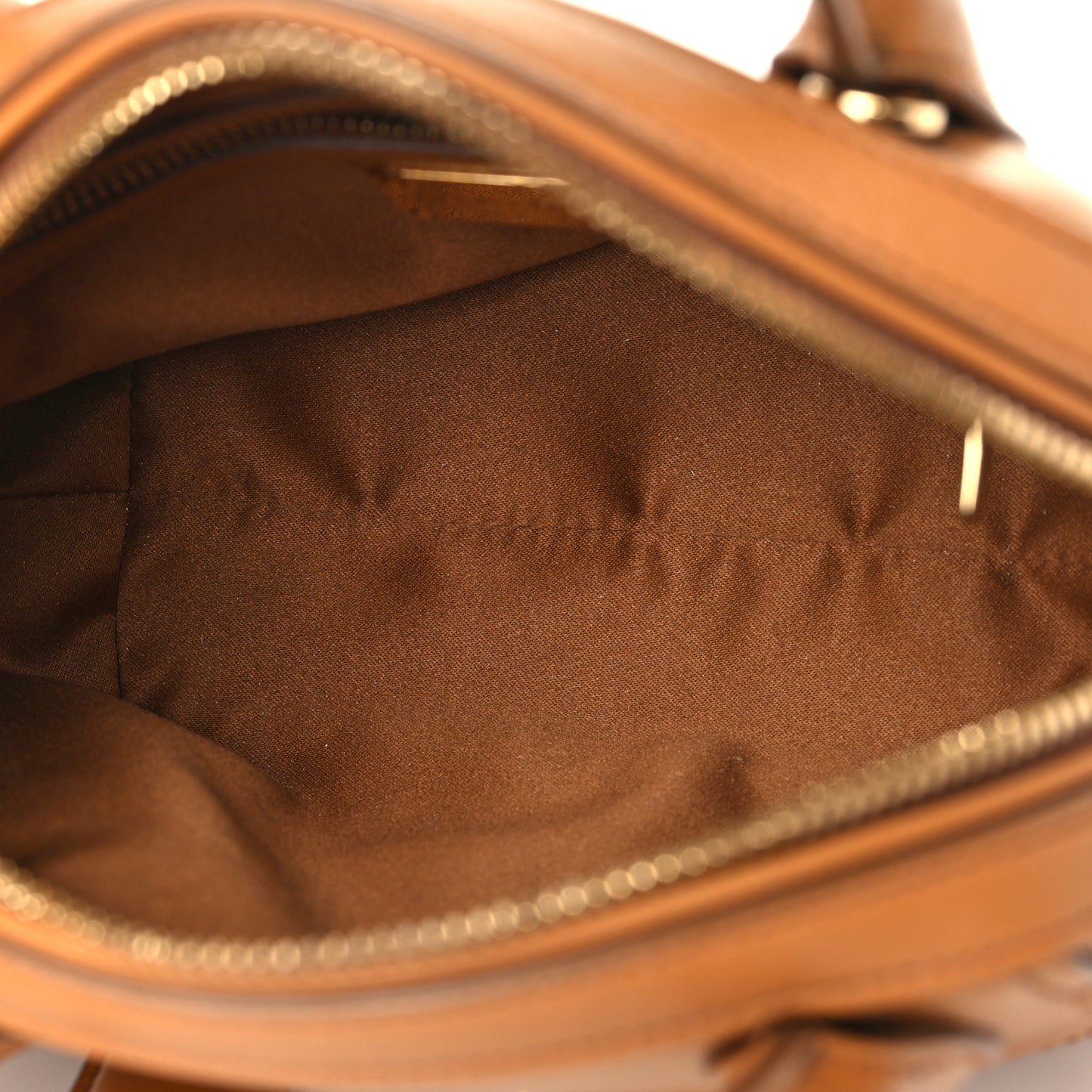 Calfskin Small Fiamma Bag Brown