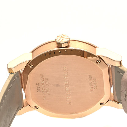Burberry Stainless Steel Calfskin 33mm The City Quartz Watch Nude BU9109 4 of 4
