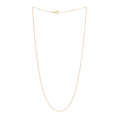 Van Cleef & Arpels 18K Yellow Gold Trace Chain Necklace 3 of 6