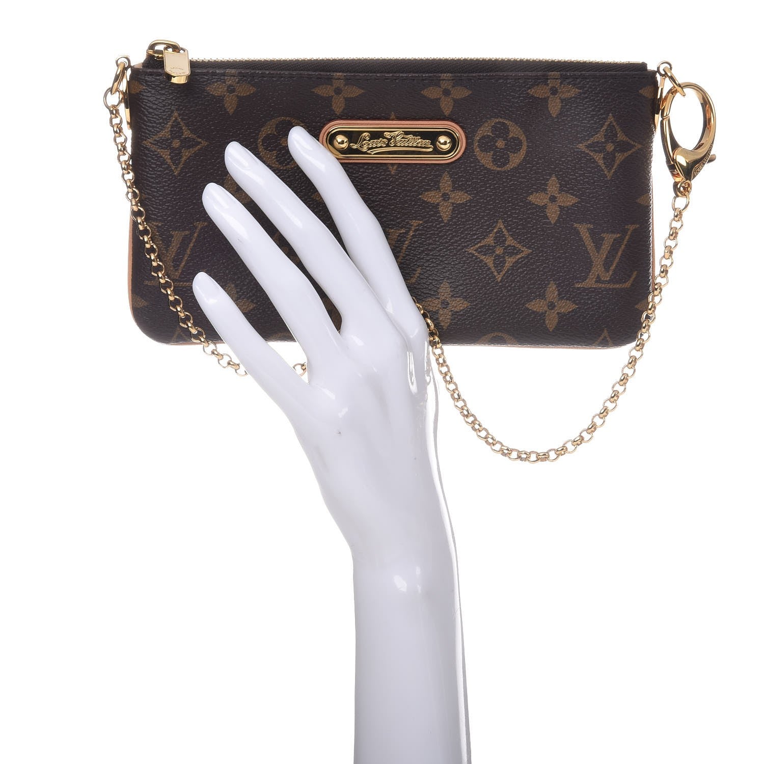 Louis Vuitton Monogram Pochette Milla MM 2 of 6
