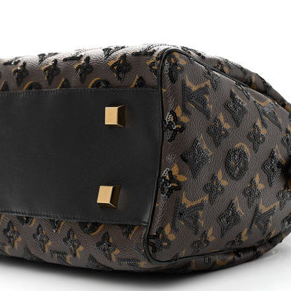Louis Vuitton Monogram Sequins Eclipse Speedy 28 Black 9 of 9