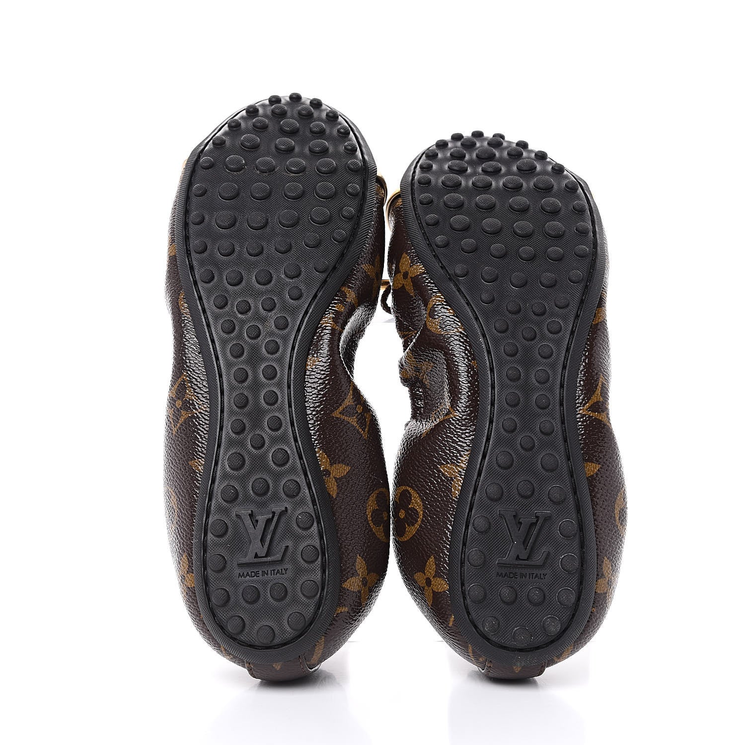 Louis Vuitton Monogram Flirty Ballet Flats 37 Gold 6 of 9