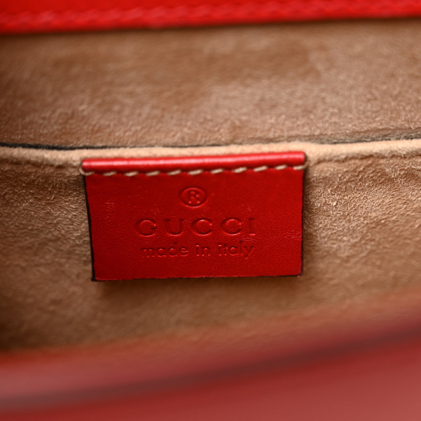 Calfskin Mini Sylvie Chain Shoulder Bag Hibiscus Red