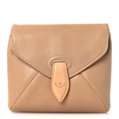 Louis Vuitton Lambskin Pouch Beige 1 of 13