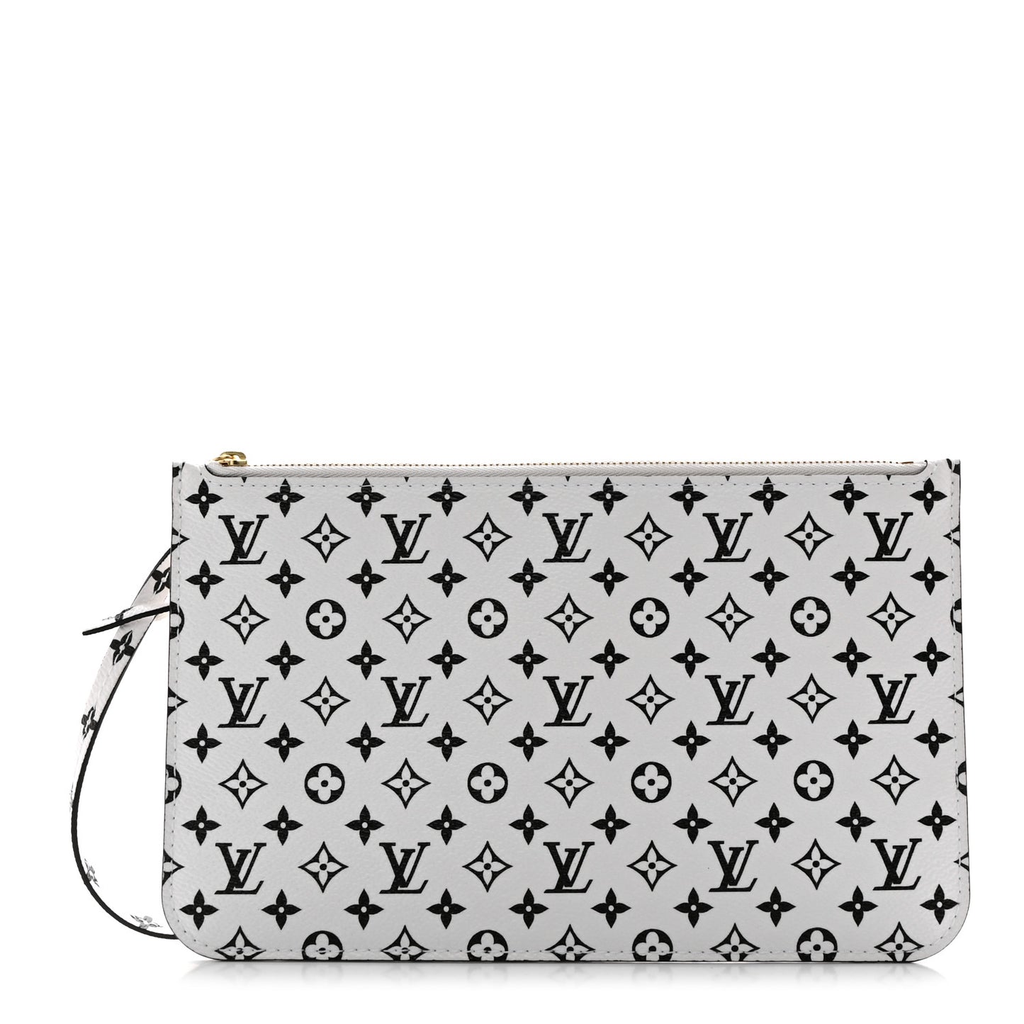 Monogram Giant Neverfull MM GM Pochette White