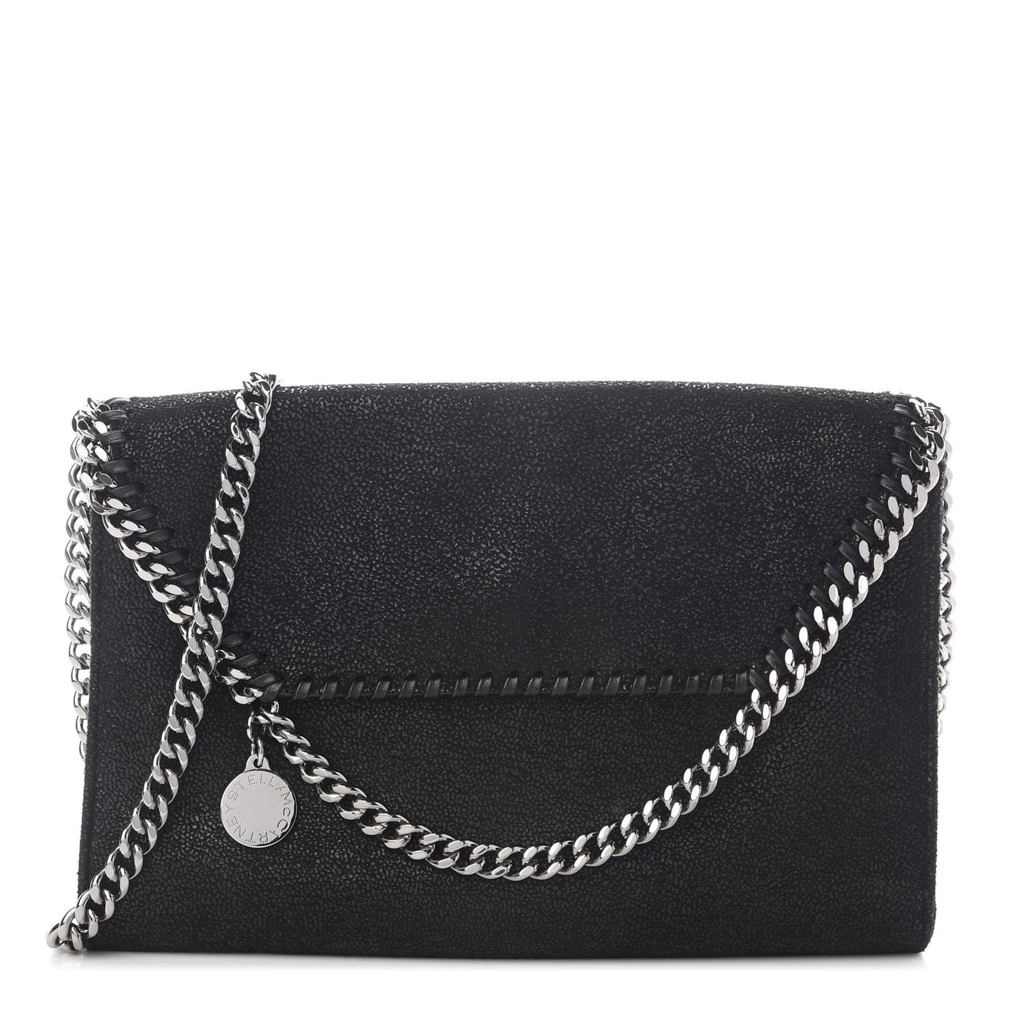 Shaggy Deer Falabella Mini Crossbody Bag Black